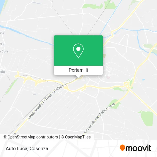 Mappa Auto Lucà