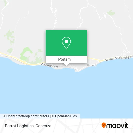 Mappa Parrot Logistics