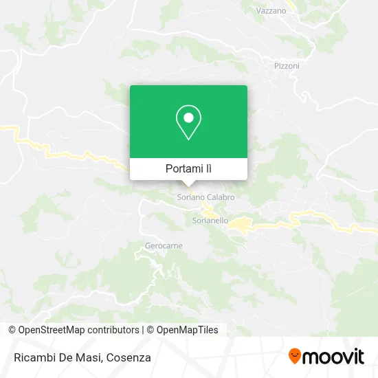 Mappa Ricambi De Masi