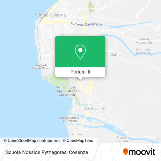 Mappa Scuola Nosside Pythagoras