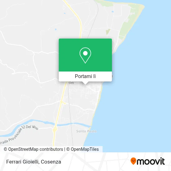 Mappa Ferrari Gioielli