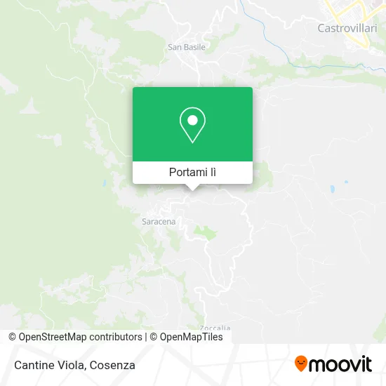 Mappa Cantine Viola
