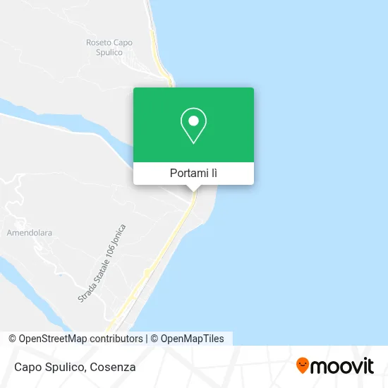 Mappa Capo Spulico