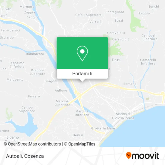 Mappa Autoalì