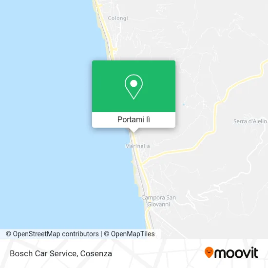 Mappa Bosch Car Service