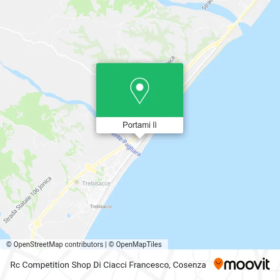 Mappa Rc Competition Shop Di Ciacci Francesco