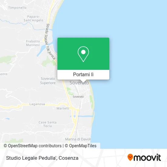 Mappa Studio Legale Pedulla'