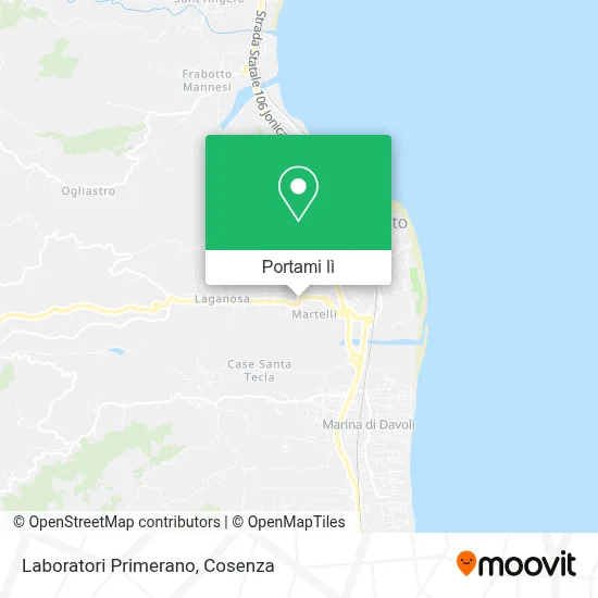 Mappa Laboratori Primerano