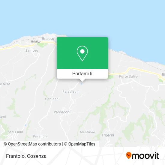 Mappa Frantoio