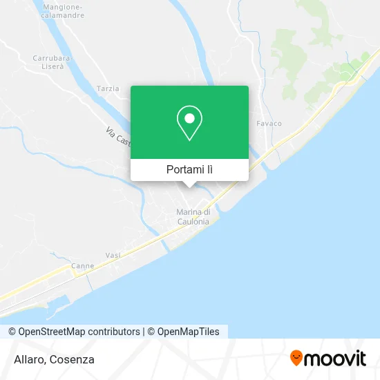 Mappa Allaro