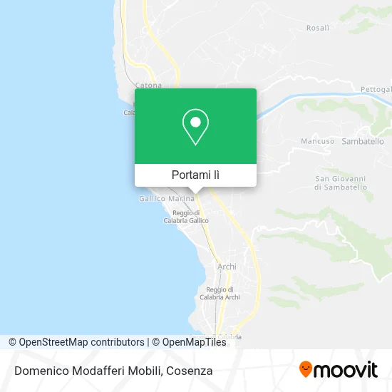 Mappa Domenico Modafferi Mobili