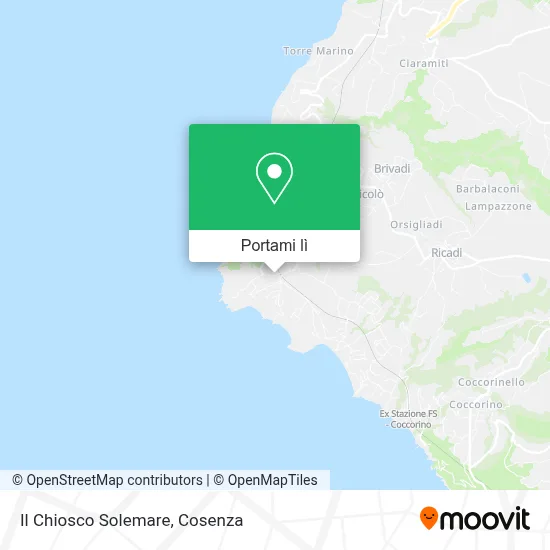 Mappa Il Chiosco Solemare