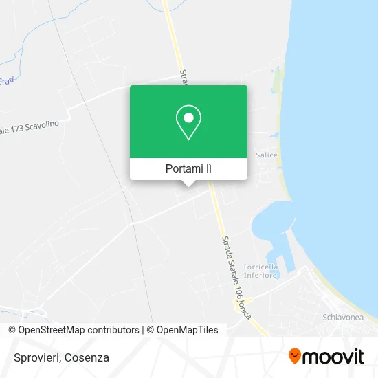 Mappa Sprovieri