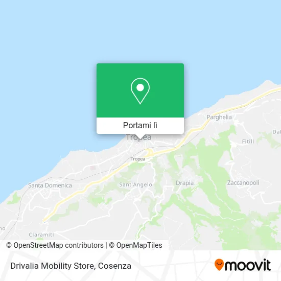 Mappa Drivalia Mobility Store