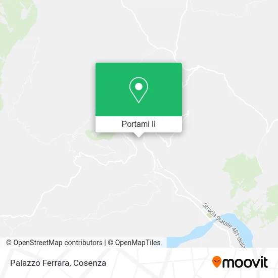 Mappa Palazzo Ferrara