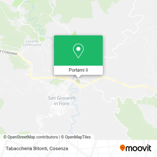 Mappa Tabaccheria Bitonti