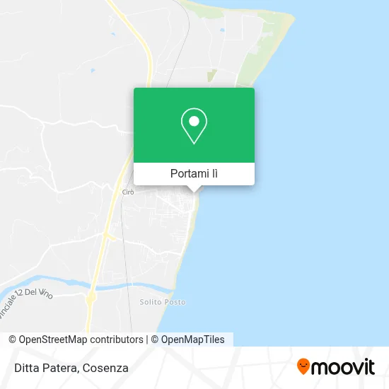 Mappa Ditta Patera