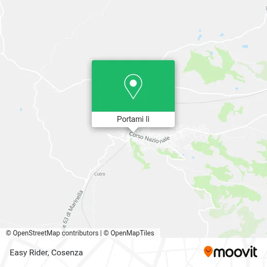Mappa Easy Rider