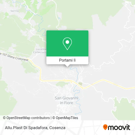 Mappa Allu.Plast Di Spadafora