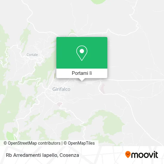 Mappa Rb Arredamenti Iapello