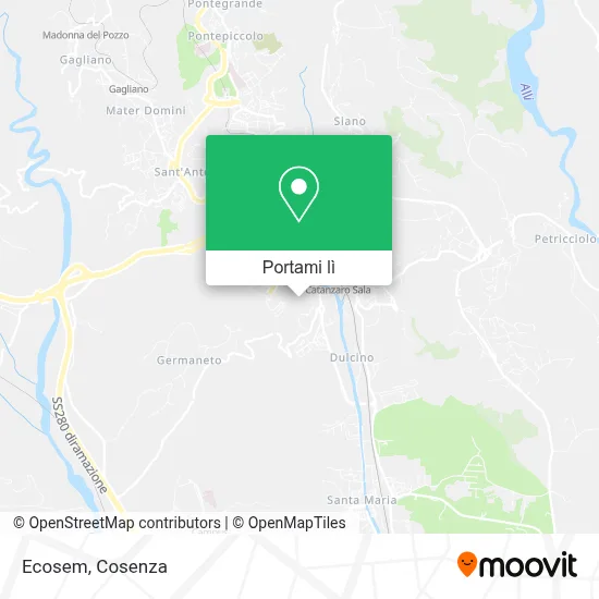 Mappa Ecosem