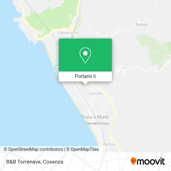 Mappa B&B Torrenave