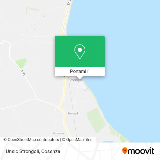Mappa Unsic Strongoli