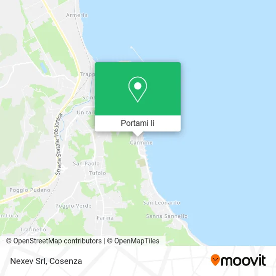 Mappa Nexev Srl