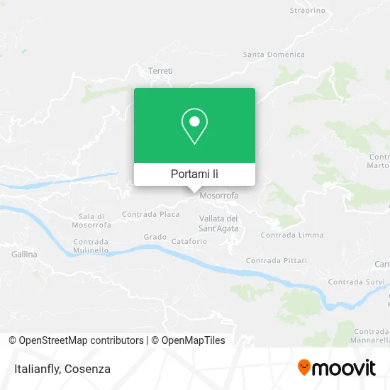 Mappa Italianfly