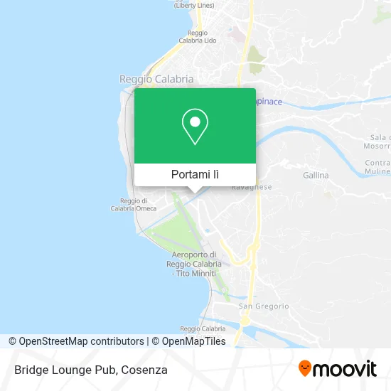 Mappa Bridge Lounge Pub