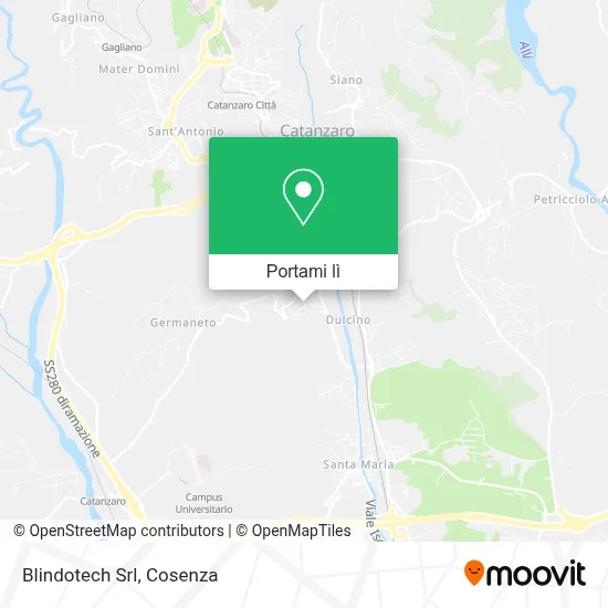 Mappa Blindotech Srl