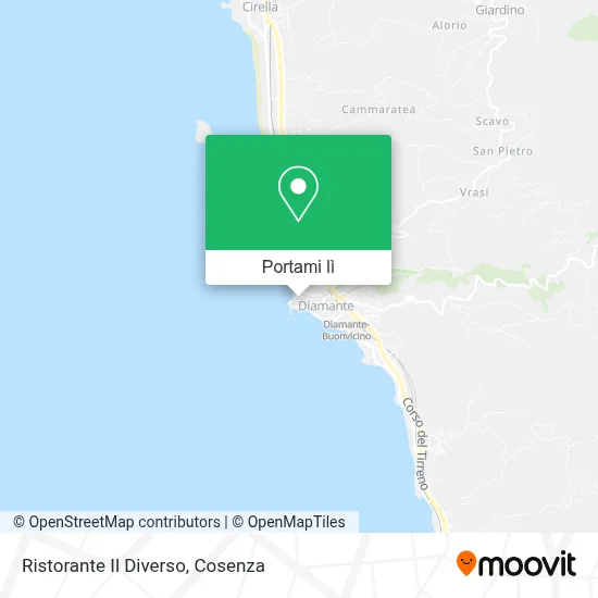 Mappa Ristorante Il Diverso