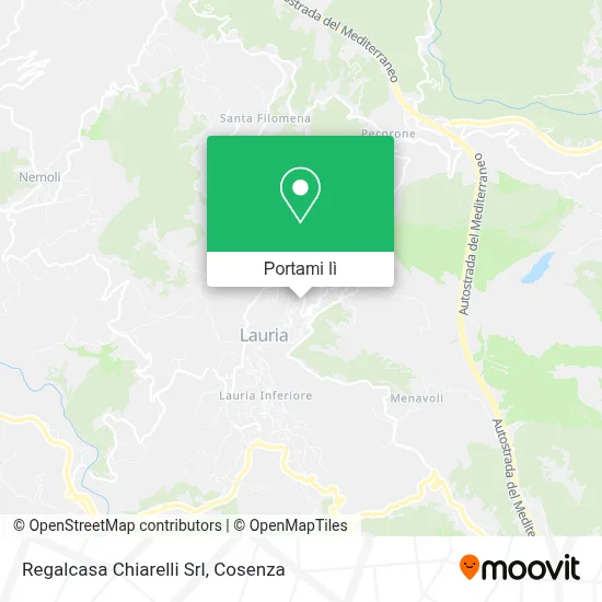 Mappa Regalcasa Chiarelli Srl