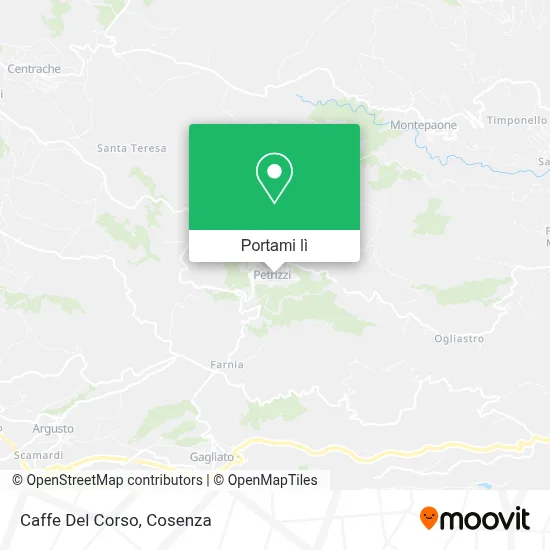 Mappa Caffe Del Corso