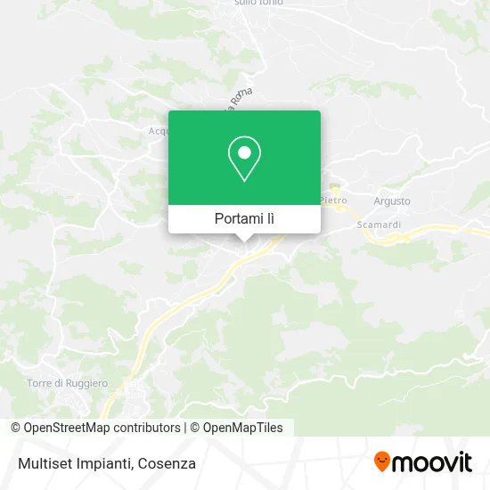 Mappa Multiset Impianti