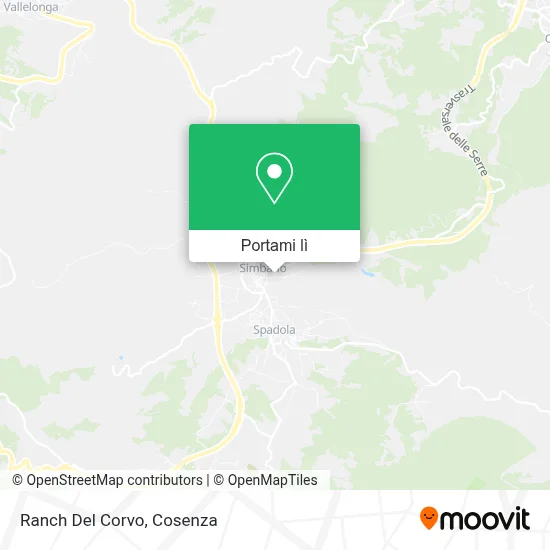Mappa Ranch Del Corvo