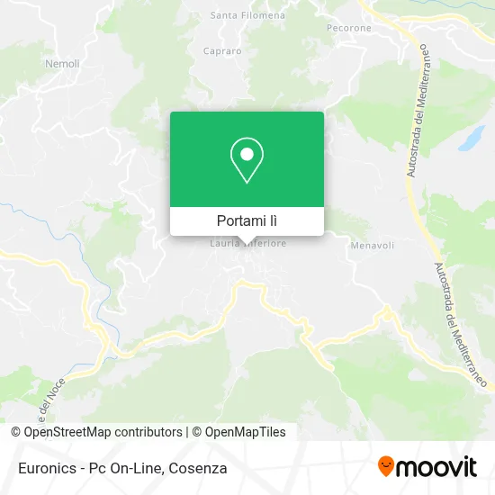 Mappa Euronics - Pc On-Line