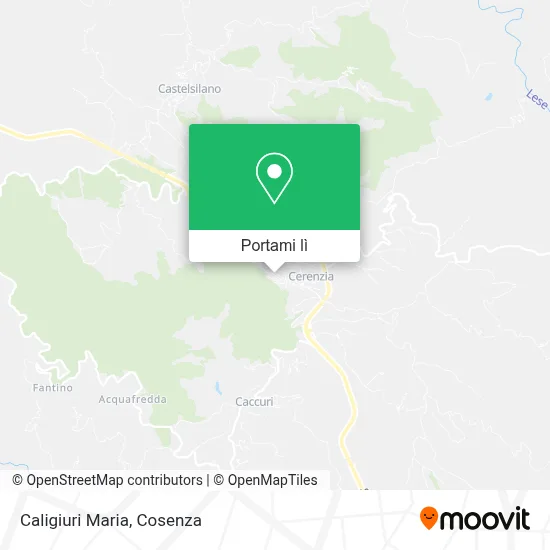 Mappa Caligiuri Maria
