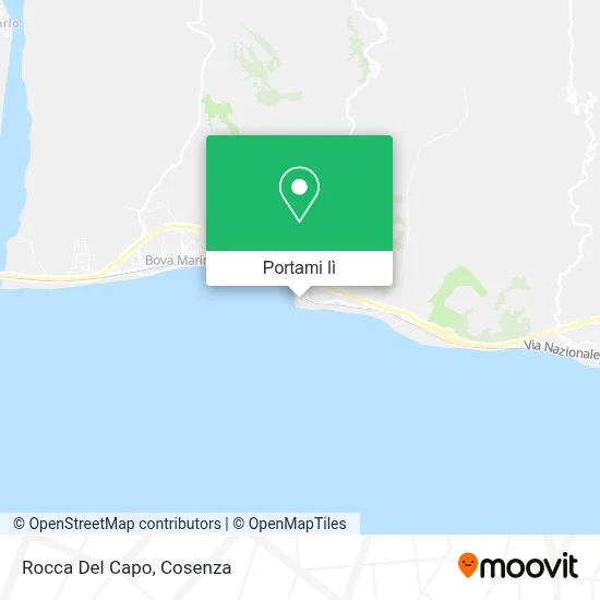 Mappa Rocca Del Capo