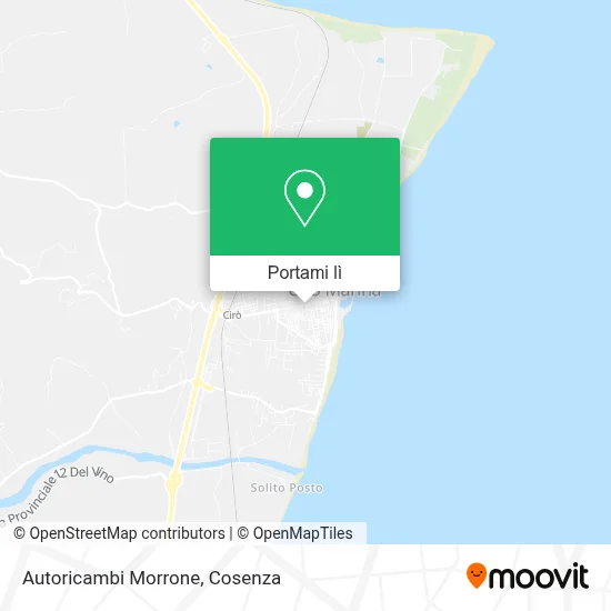 Mappa Autoricambi Morrone