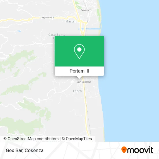 Mappa Gex Bar