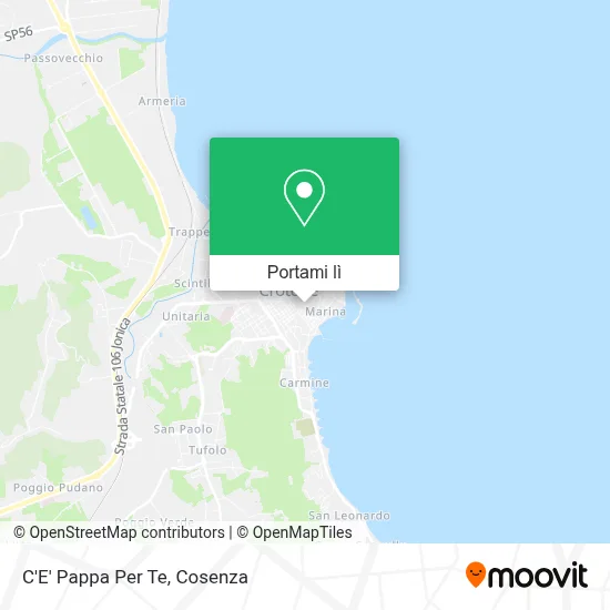 Mappa C'E' Pappa Per Te
