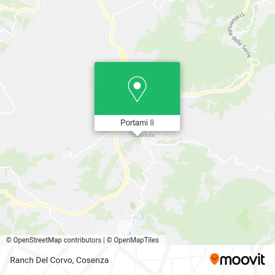 Mappa Ranch Del Corvo