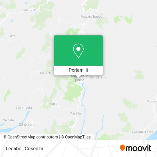 Mappa Lecabel