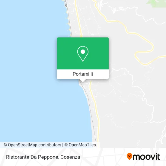 Mappa Ristorante Da Peppone