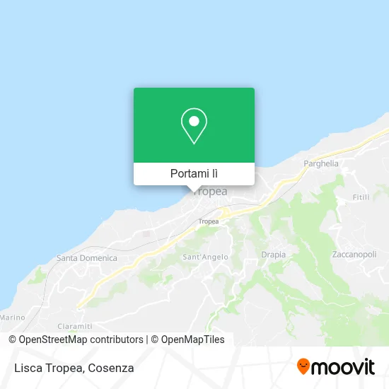 Mappa Lisca Tropea