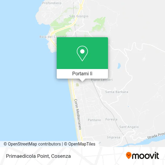 Mappa Primaedicola Point