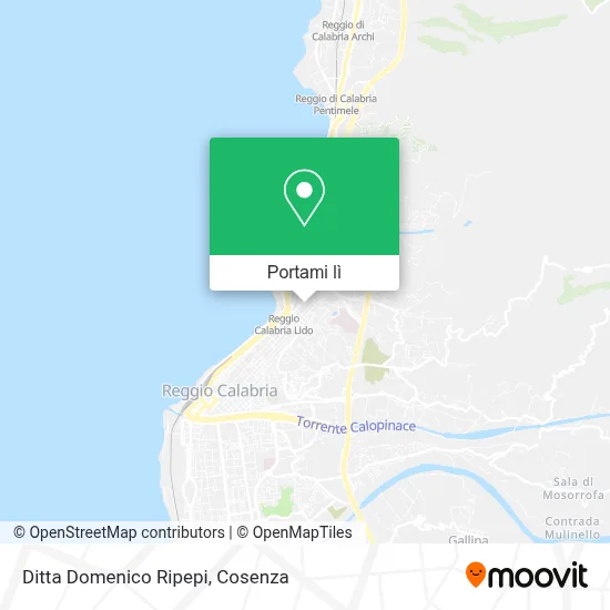 Mappa Ditta Domenico Ripepi