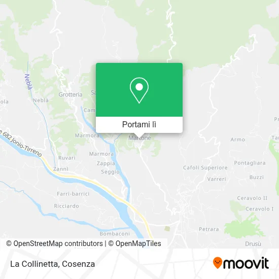 Mappa La Collinetta