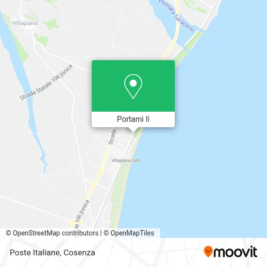 Mappa Poste Italiane